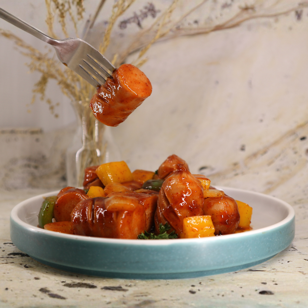 Spicy Korean Chicken Sausages