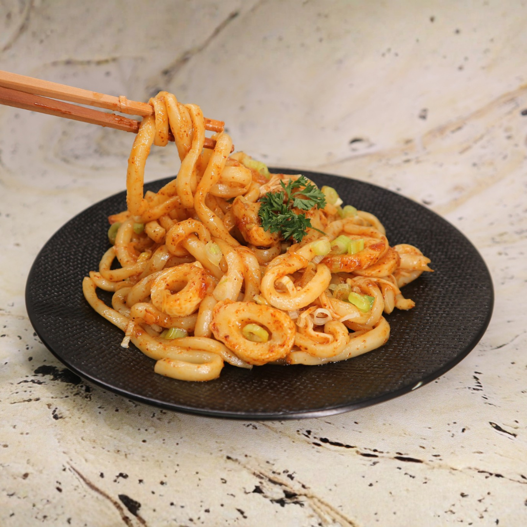 Spicy Korean Yaki Udon
